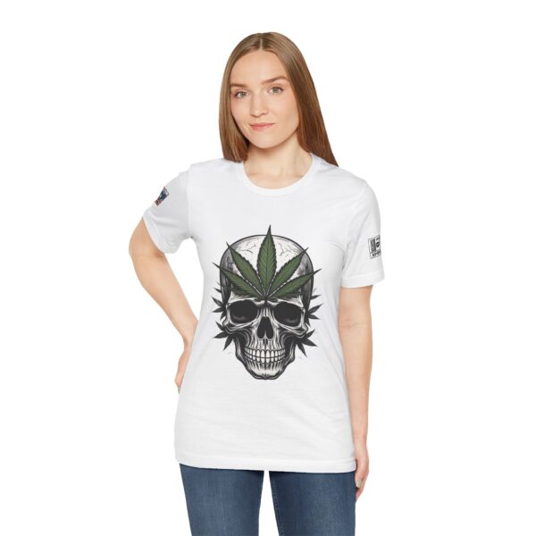 Ash & Bones Apparel - Leaf Skull Unisex Short Sleeve Tee - Image 11