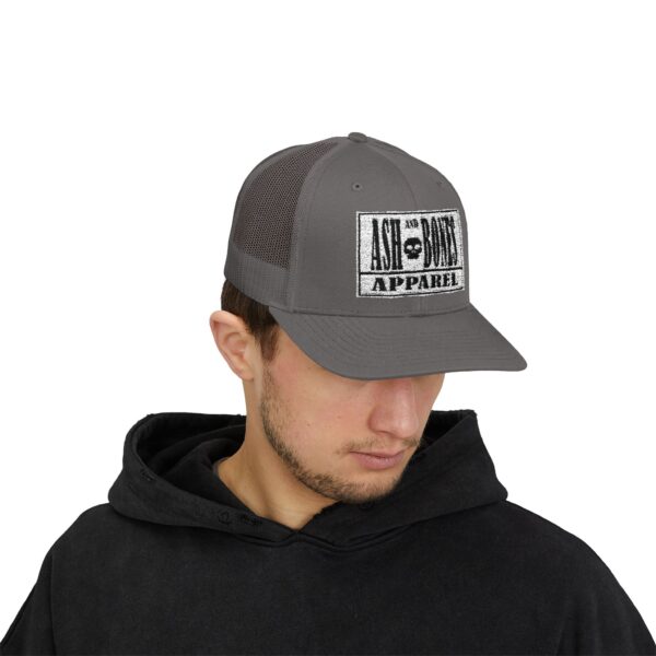 Ash and Bones Apparel - Snapback Truckers Cap 6 Colors - Image 15