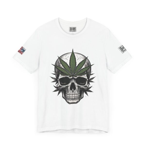 Ash & Bones Apparel - Leaf Skull Unisex Short Sleeve Tee - Image 8