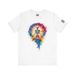 Ash and Bones Apparel - Chakra Skeleton - Unisex Short Sleeve Tee