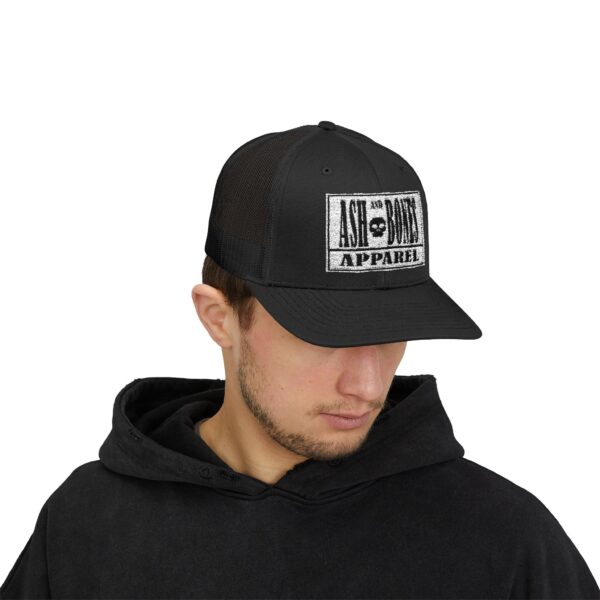 Ash and Bones Apparel - Snapback Truckers Cap 6 Colors - Image 19
