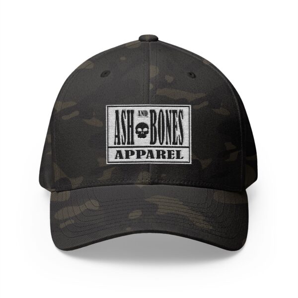 Ash and Bones - Logo Closed-Back Structured Cap 5 Colors 2 Sizes