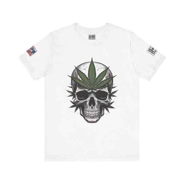 Ash & Bones Apparel - Leaf Skull Unisex Short Sleeve Tee - Image 6