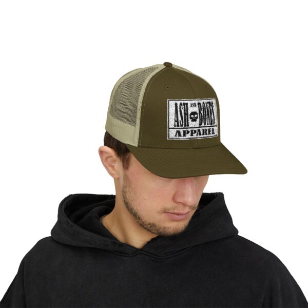 Ash and Bones Apparel - Snapback Truckers Cap 6 Colors - Image 27