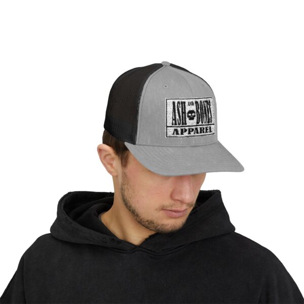 Ash and Bones Apparel - Snapback Truckers Cap 6 Colors - Image 3