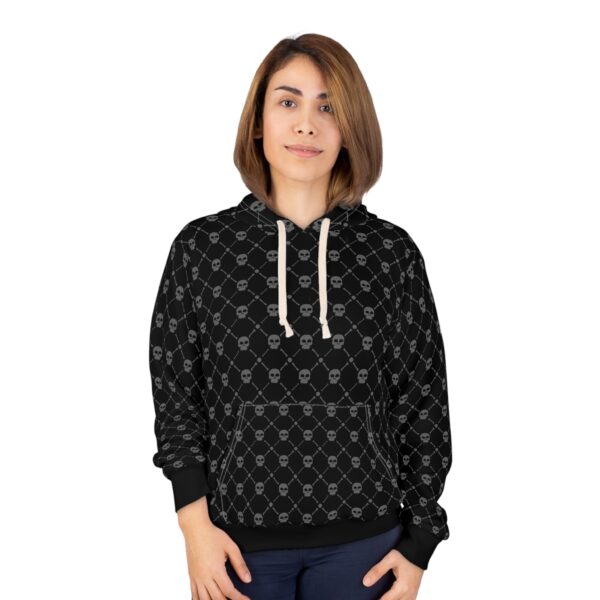 Ash and Bones Apparel - Skull Pattern Unisex Pullover Hoodie - Image 3