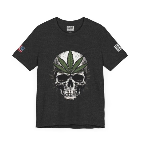 Ash & Bones Apparel - Leaf Skull Unisex Short Sleeve Tee - Image 18