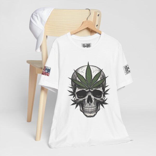 Ash & Bones Apparel - Leaf Skull Unisex Short Sleeve Tee - Image 10