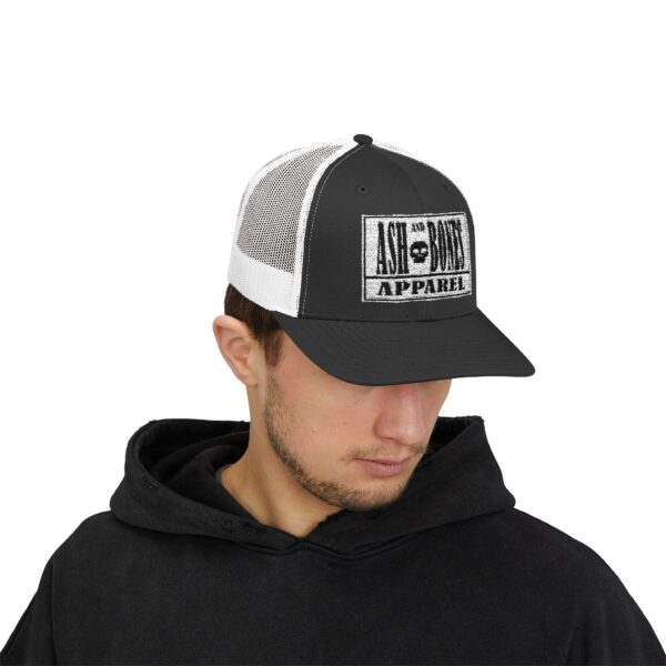 Ash and Bones Apparel - Snapback Truckers Cap 6 Colors - Image 7