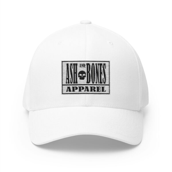 Ash and Bones - Logo Closed-Back Structured Cap 5 Colors 2 Sizes - Image 3