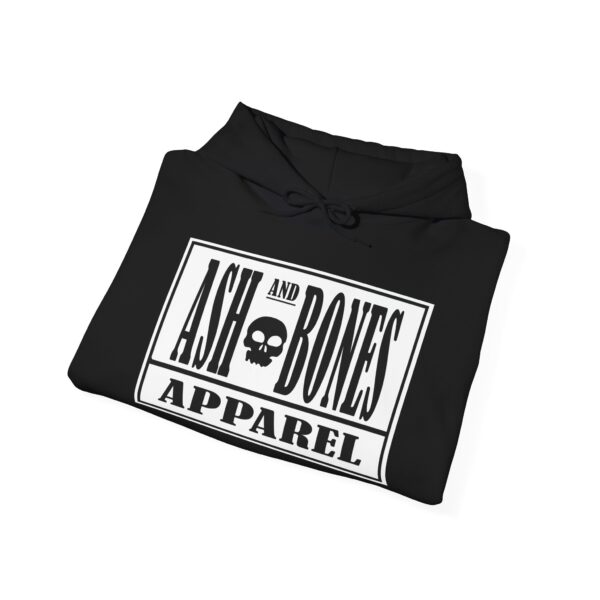 Ash and Bones Apparel - Heavy Blend Tank Top - Black / White - Image 4