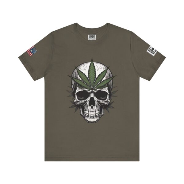 Ash & Bones Apparel - Leaf Skull Unisex Short Sleeve Tee - Image 12