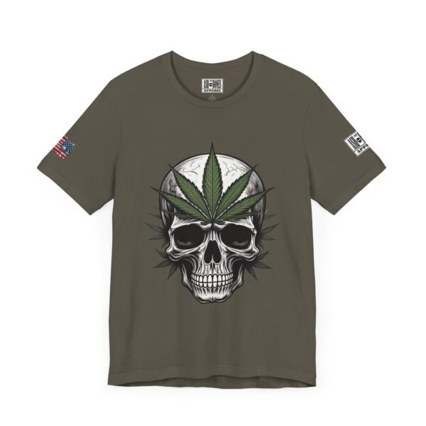 Ash & Bones Apparel - Leaf Skull Unisex Short Sleeve Tee - Image 14
